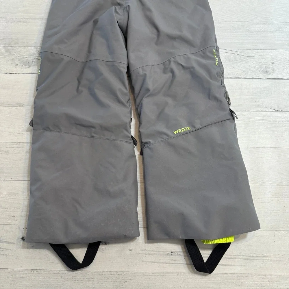Decathlon Piste 500 Wedze kids‎ grey Ski Winter Sports Snow Pants 5-6 Years